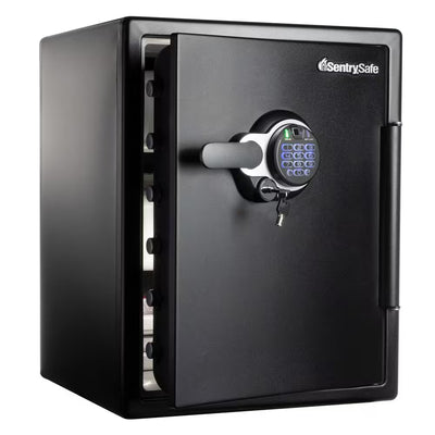 2.0 Cu. Ft. Fireproof & Waterproof Safe with Biometric Fingerprint Lock