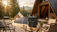 5529Wh Solar Generator, 3840W Output Power Station Lifepo4 Battery Generator Combo for Home Backup — Lifestyle